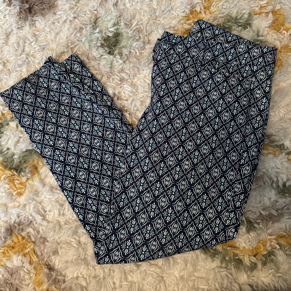 St John’s Bay Blue Patterned Pant
